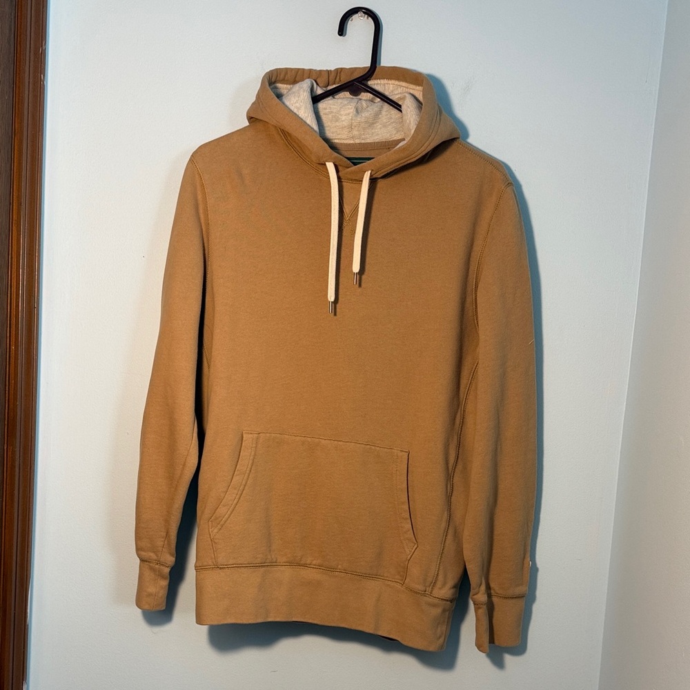 American Eagle Light Brown Drawstring Hoodie